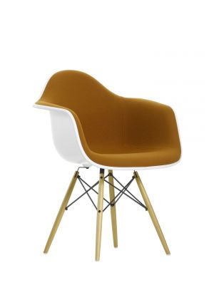 Eames Plastic Arm Chair DAW Chaise entièrement rembourrée Vitra